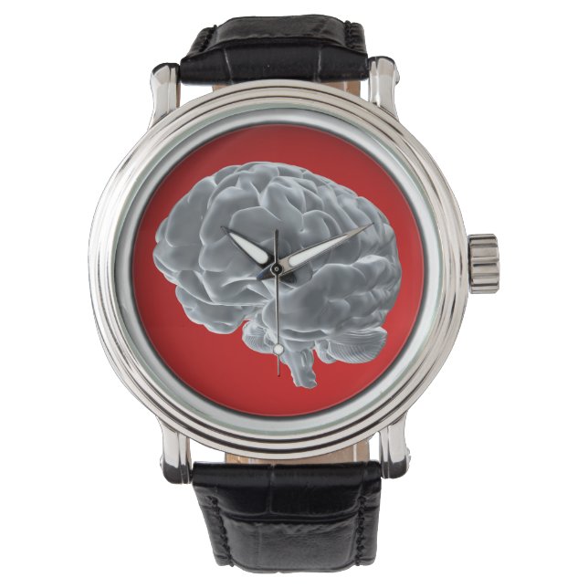 Reloj De Pulsera ¡Tengo cerebro! (Anverso)