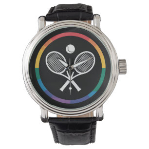 Reloj De Pulsera Tenis Deportes Arcoíris LGBTQ Orgullo Gay Aliado