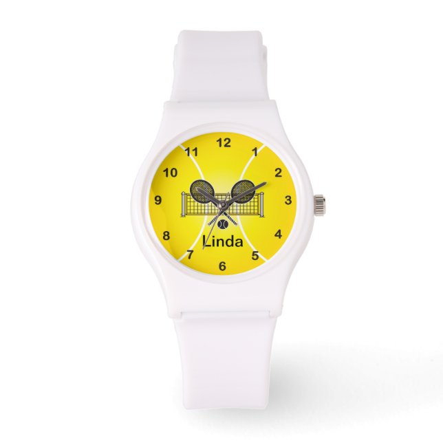 Reloj De Pulsera Tenis | Personalizar (Anverso)
