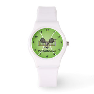Reloj De Pulsera Tenis Personalizar - Verde