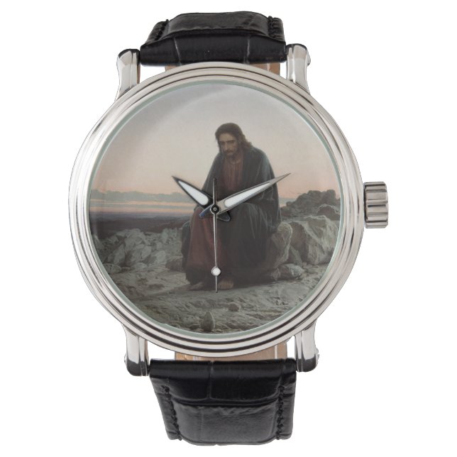 Reloj De Pulsera Tentación de Cristo (Anverso)