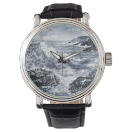 Reloj De Pulsera Tentación en la costa galesa