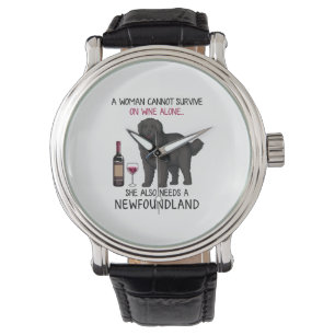 Reloj De Pulsera Terranova y vino Perro gracioso