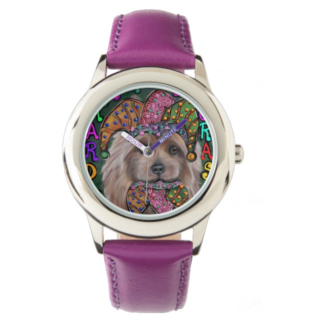 RELOJ DE PULSERA  TERRIER AUSTRALIANO   (Anverso)