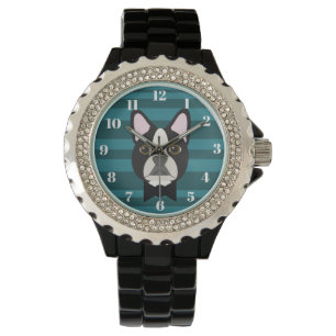 Reloj De Pulsera Terrier de Boston