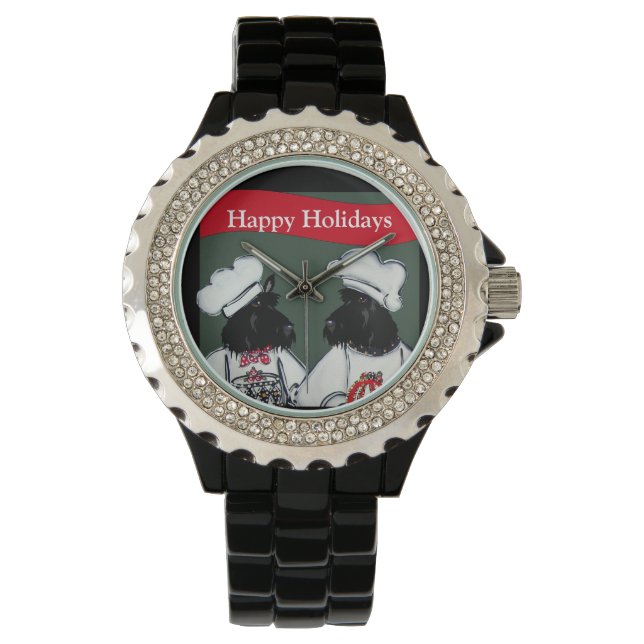 Reloj De Pulsera Terrier escocés (Anverso)