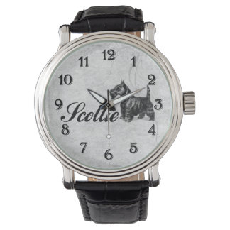 Reloj De Pulsera Terrier escocés