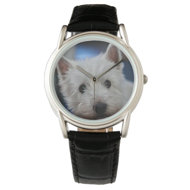 Reloj De Pulsera Terrier Occidental de Plaga Ultra Cuta (Anverso)
