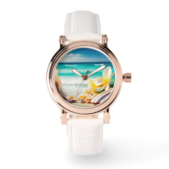 Reloj De Pulsera Tesoros de playa (Anverso)