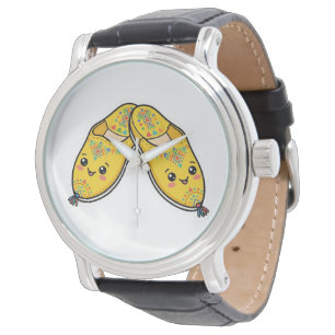 Reloj De Pulsera Tetera Marroquí Kawaii Adorable y Pegatina de Té d
