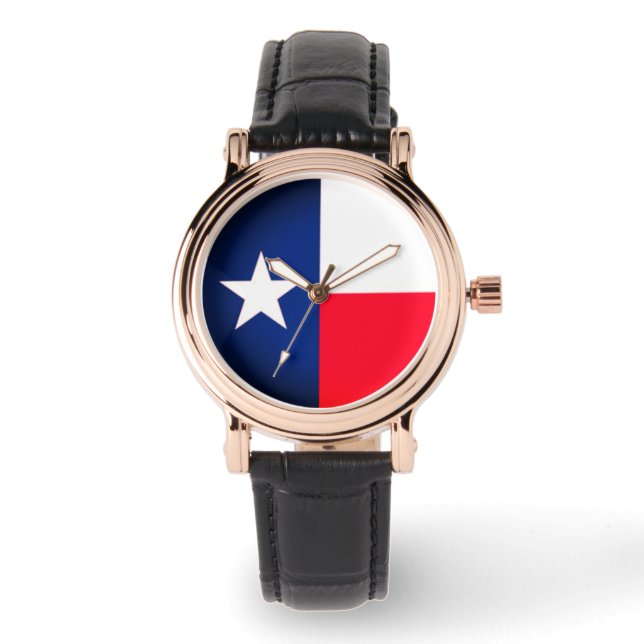 Reloj De Pulsera Texas Flag Watch (Anverso)