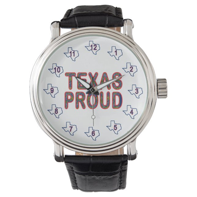 Reloj De Pulsera Texas Proud Bluebonnet (Anverso)