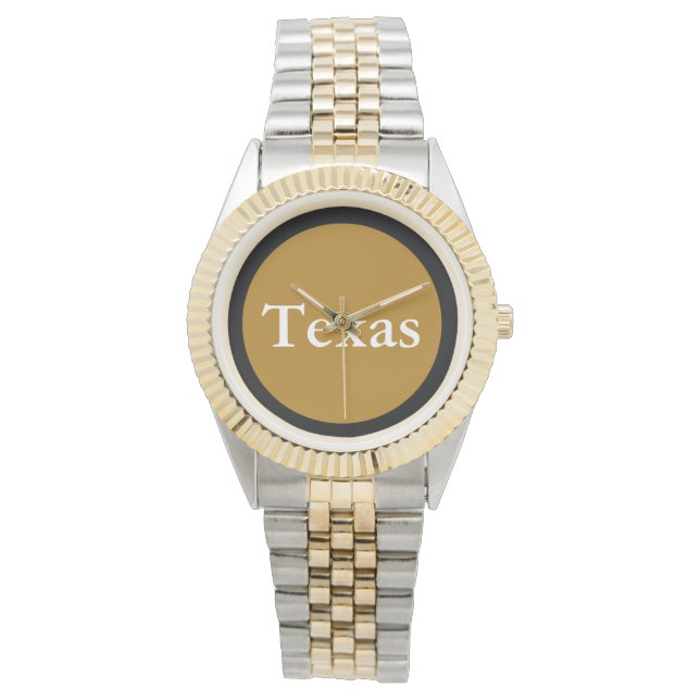 Reloj De Pulsera Texas State Watch (Anverso)