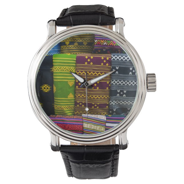 Reloj De Pulsera Textiles de Tela a la Venta (Anverso)