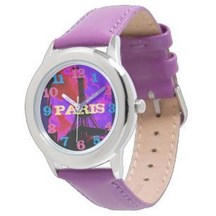 RELOJ DE PULSERA TEXTO DE PARÍS