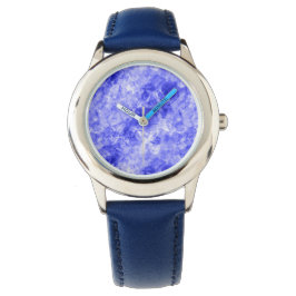 Reloj De Pulsera Textura cruzada azul