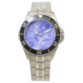 Reloj De Pulsera Textura cruzada azul