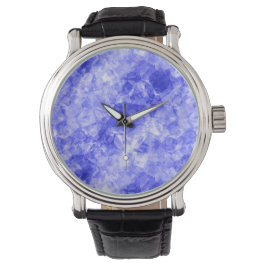 Reloj De Pulsera Textura cruzada azul