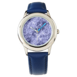 Reloj De Pulsera Textura cruzada azul oscuro