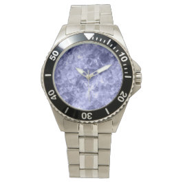 Reloj De Pulsera Textura cruzada azul oscuro