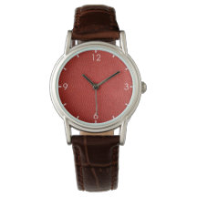 Textura de cuero rojo