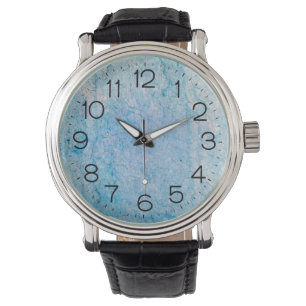 Reloj De Pulsera Textura de grifo turquesa con problemas