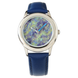 Reloj De Pulsera Textura de lavanda en bruto