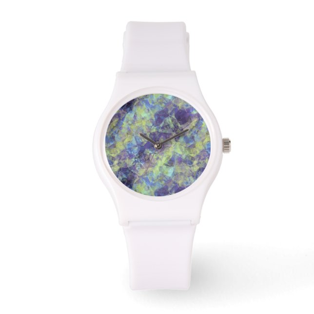 Reloj De Pulsera Textura de lavanda en bruto (Anverso)