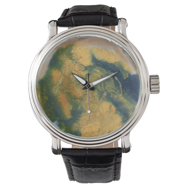 Reloj De Pulsera Textura de mármol (Anverso)