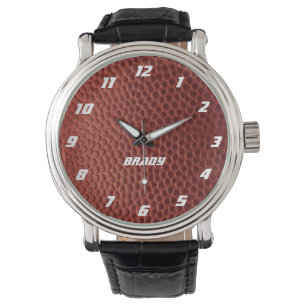 Reloj De Pulsera Textura del fútbol personalizada