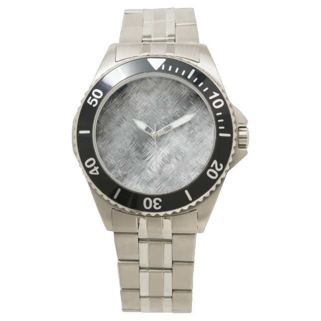 Reloj De Pulsera Textura grisácea Hematita (Anverso)