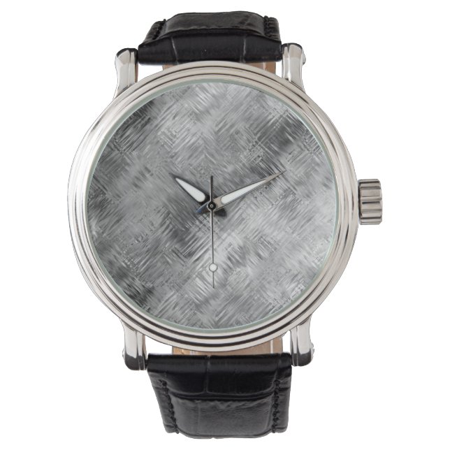 Reloj De Pulsera Textura grisácea Hematita (Anverso)