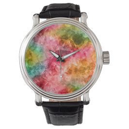 Reloj De Pulsera Textura tropical en bruto