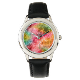 Reloj De Pulsera Textura tropical en bruto