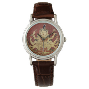 Reloj De Pulsera Thangka tibetano de Guhyasamaja Akshobhyavajra