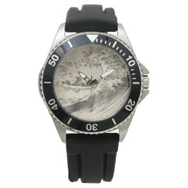 Reloj De Pulsera The Big Wave (de Katsushika Hokusai)