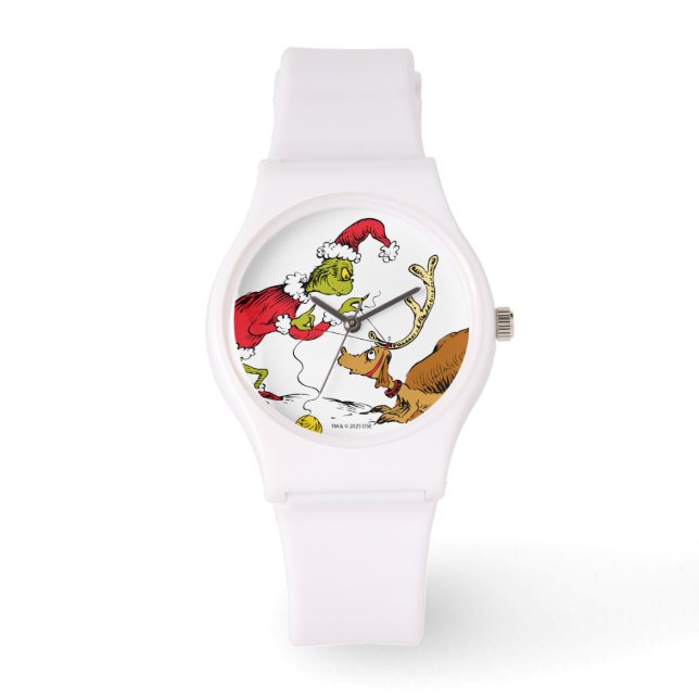 Reloj De Pulsera The Grinch Prepares Max the Reindeer (Anverso)