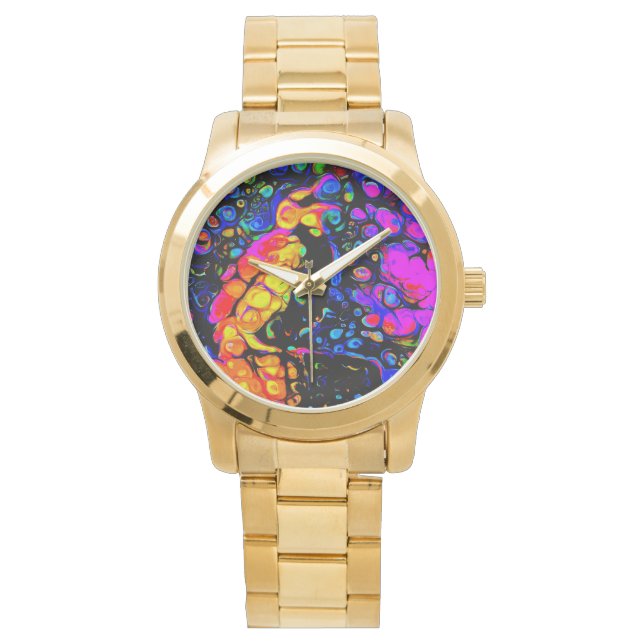 Reloj De Pulsera The Lonely Bird 4: Liquid Art Style (Anverso)
