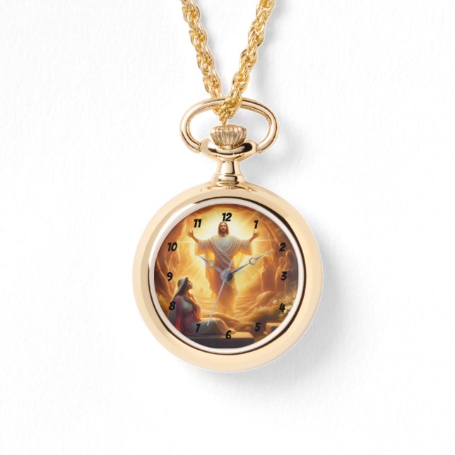 Reloj De Pulsera The Resurrection Light: Jesus Christ Rises (Anverso)