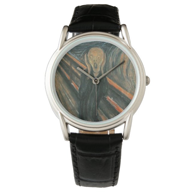 Reloj De Pulsera The Scream ~ Edvard Munch (Anverso)