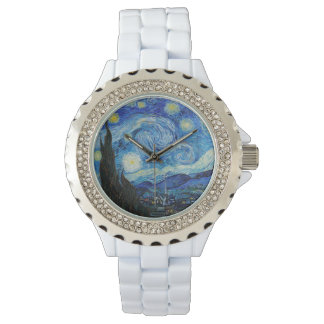 Reloj De Pulsera The Starry Night (1889) by Vincent Van Gogh