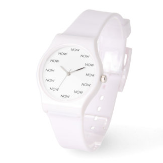 Reloj De Pulsera The Time Is NOW Watch – Present Moment Reminder