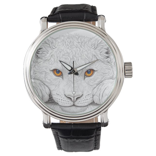 Reloj De Pulsera The watch is handmade with the image of animals  (Anverso)