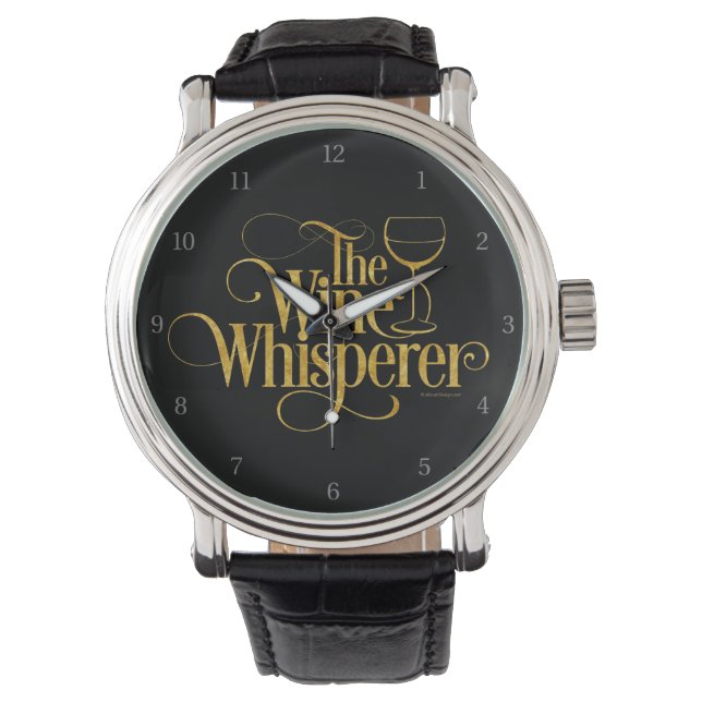 Reloj De Pulsera The Wine Whisperer (Anverso)