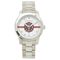 Thin Red Line Personalizada Fire Rescue Themed