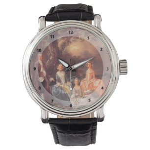 Reloj De Pulsera Thomas Gainsborough-Mr&Mrs. John Gravenor y famili