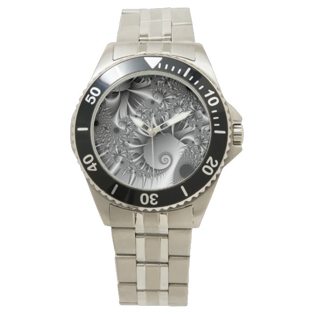 Reloj De Pulsera Thorn plateado (Anverso)