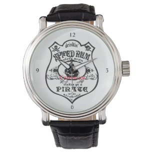 Reloj De Pulsera Thunder_Cove, bebida pirata de ron picada
