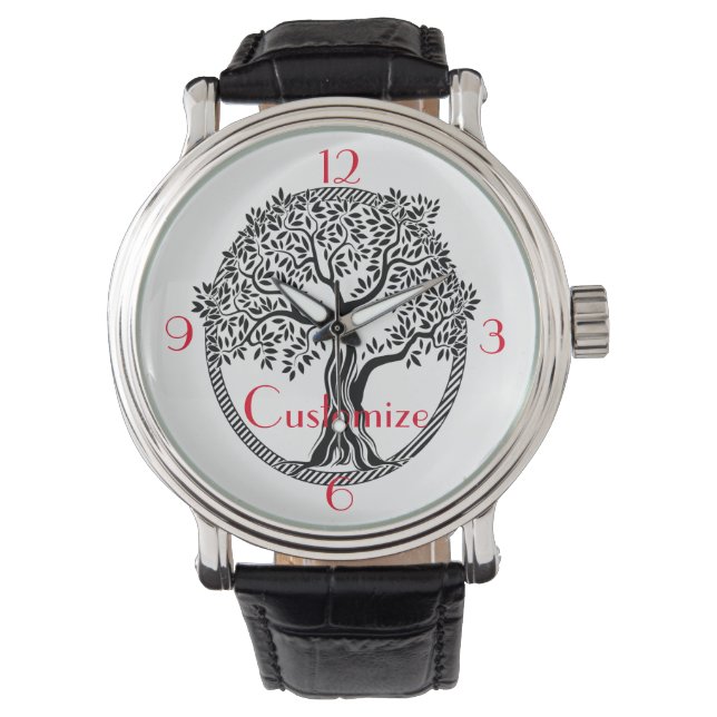 Reloj De Pulsera Thunder_Cove del árbol de la vida (Anverso)