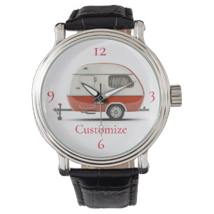 Reloj De Pulsera Thunder_Cove del casquillo de remolque retro clási